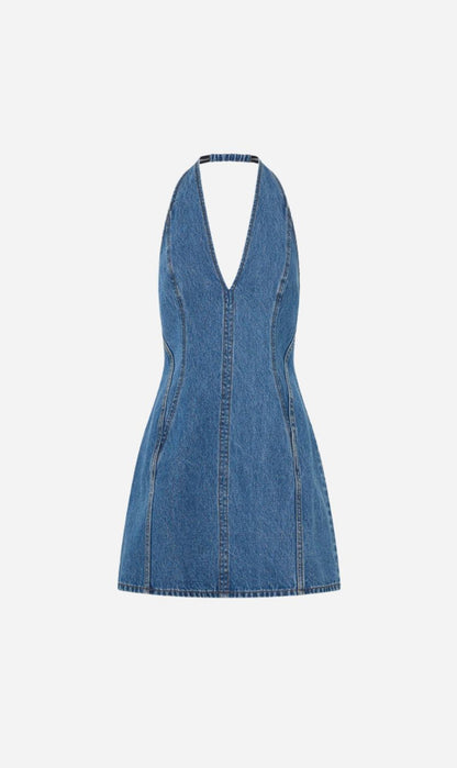 Camilla and Marc | Cascadia Denim Mini Dress - Classic Blue