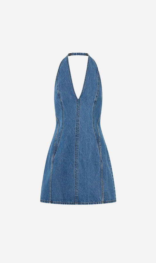 Camilla and Marc | Cascadia Denim Mini Dress - Classic Blue