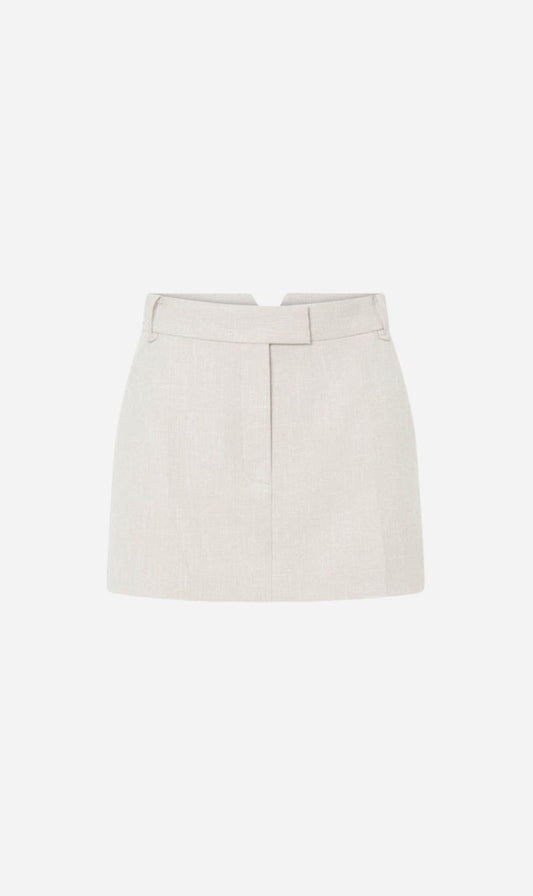 Camilla and Marc | Corbett Mini Skirt - Stone