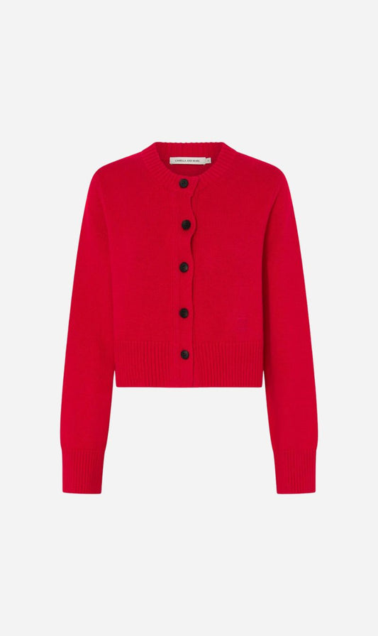Camilla and Marc | Tori Knit Cardigan - Scarlet