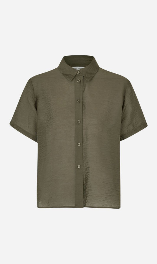 Samsoe Samsoe | Saminna SS Shirt - Deep Forest