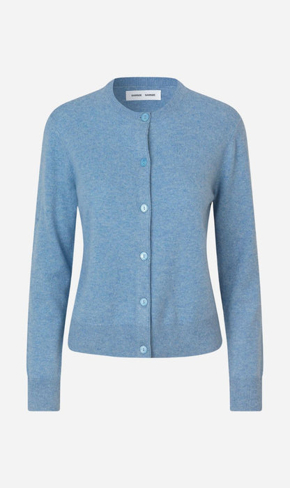 Samsoe Samsoe | Saboston Cardigan - Blue Denim Mel.