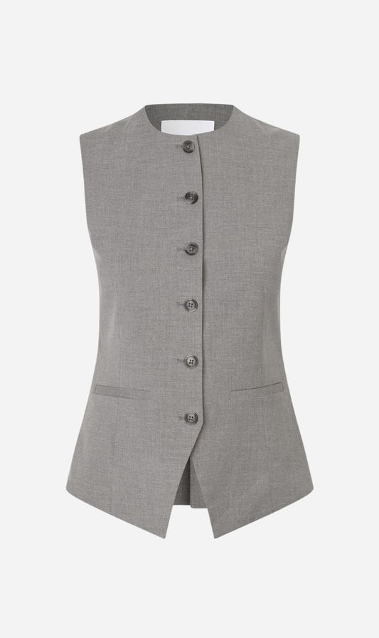Samsoe Samsoe | Saruma Vest - Grey Mel.