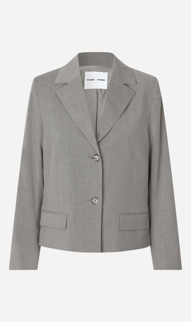 Samsoe Samsoe | Sarila Blazer - Grey Mel.
