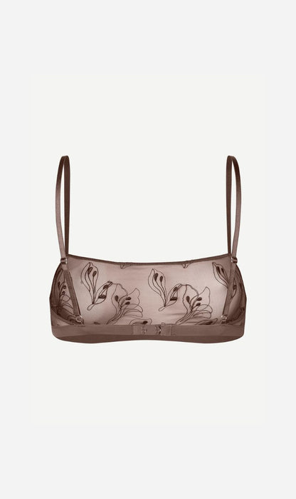 Samsoe Samsoe | Saaudrey Bandeau Bra - French Roast