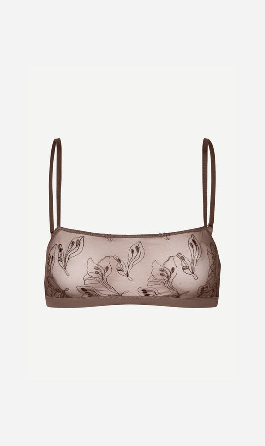 Samsoe Samsoe | Saaudrey Bandeau Bra - French Roast
