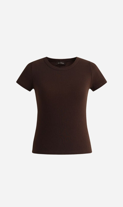 Dear Dylan | Baby Tee - Umber