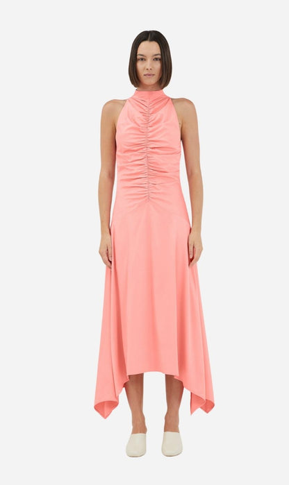 Third Form | Allure Gathered Tank Dress - Dahlia