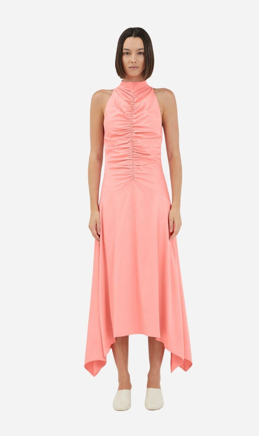 Third Form | Allure Gathered Tank Dress - Dahlia