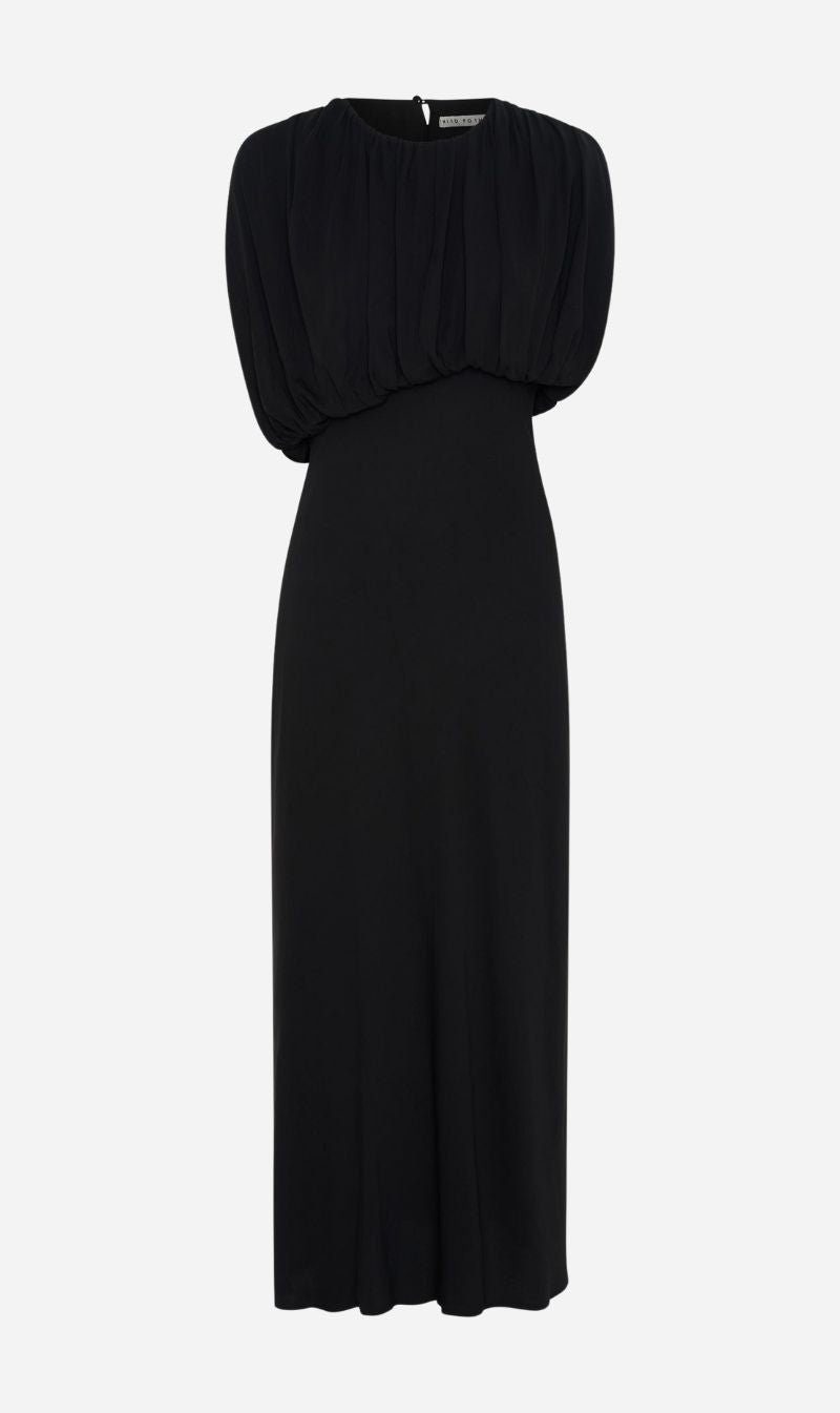 Third Form | Seraphic Midi Dress - Black