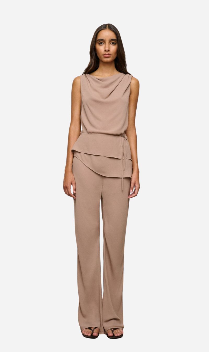 One Of Others | Lennon Top - Taupe