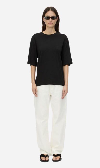 Camilla and Marc | Felton Draped Back Tee - Black