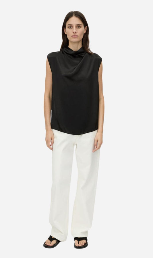 Camilla and Marc | Aviana Shell Top - Black