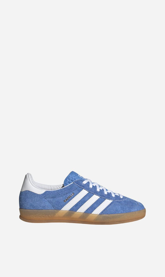 Adidas | Gazelle Indoor - Blue Fusion / Cloud White / Gold Metallic