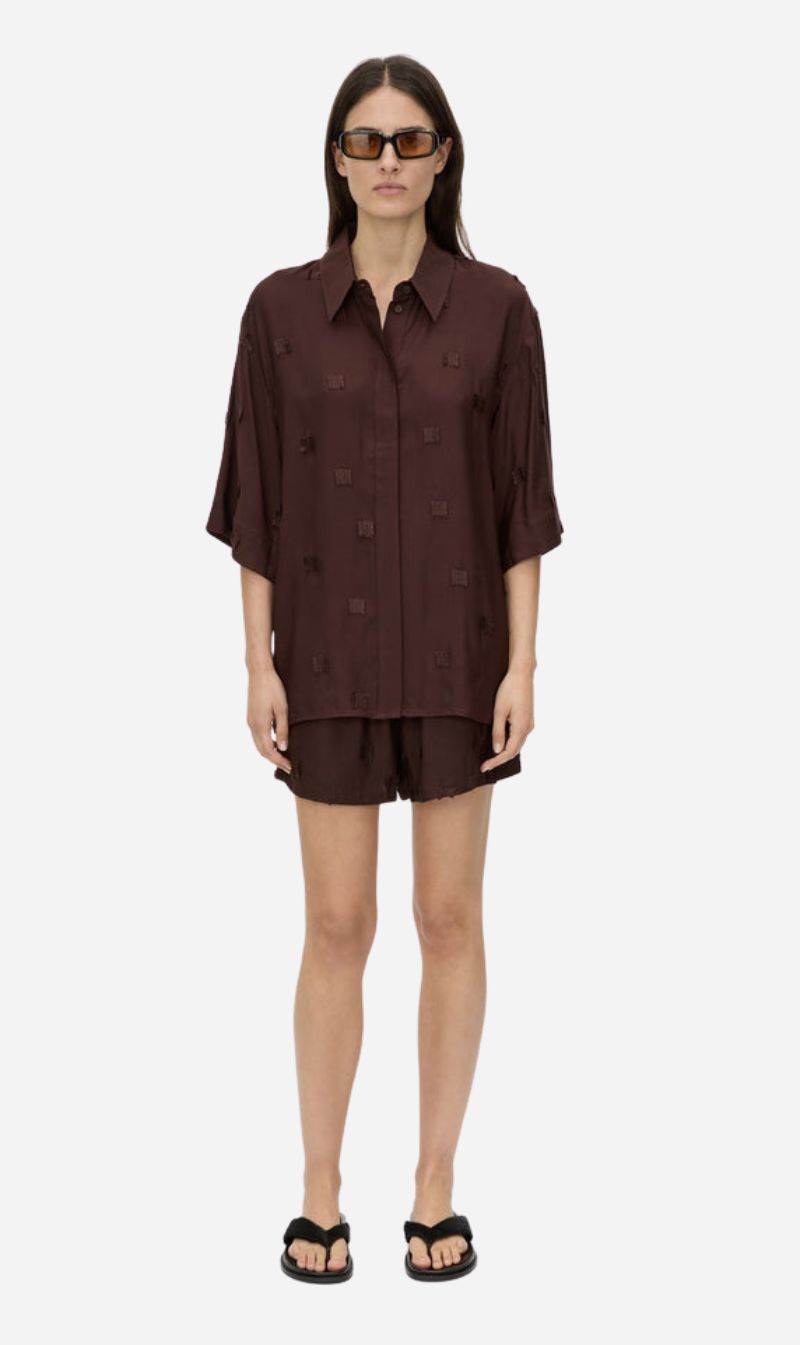 Camilla and Marc | Ottilie 2.0 Short Sleeve - Chocolate