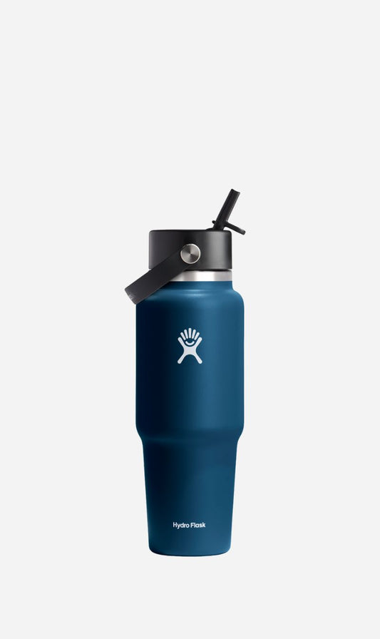 Hydro Flask | 32 Oz Wide Flex Straw Travel Bottle - Indigo
