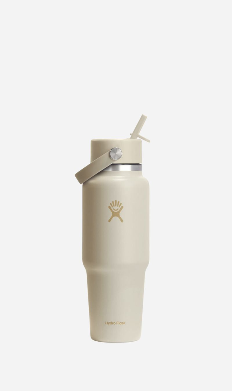 Hydro Flask | 32Oz Wide Flex Straw Travel Bottle - Coconut