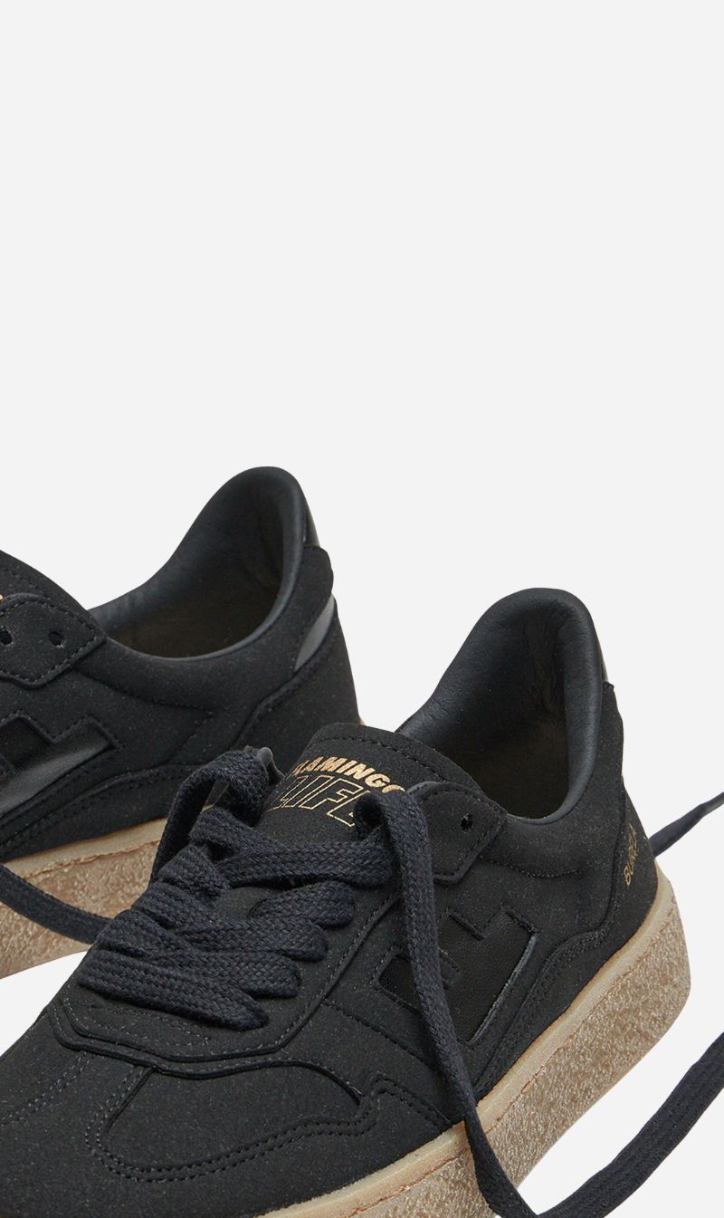 Flamingos Life | Burela Bold - Black Suede