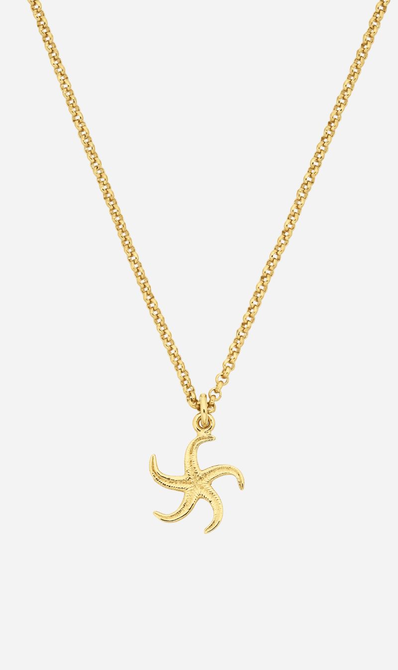 Zoe & Morgan | Starfish Necklace - Gold