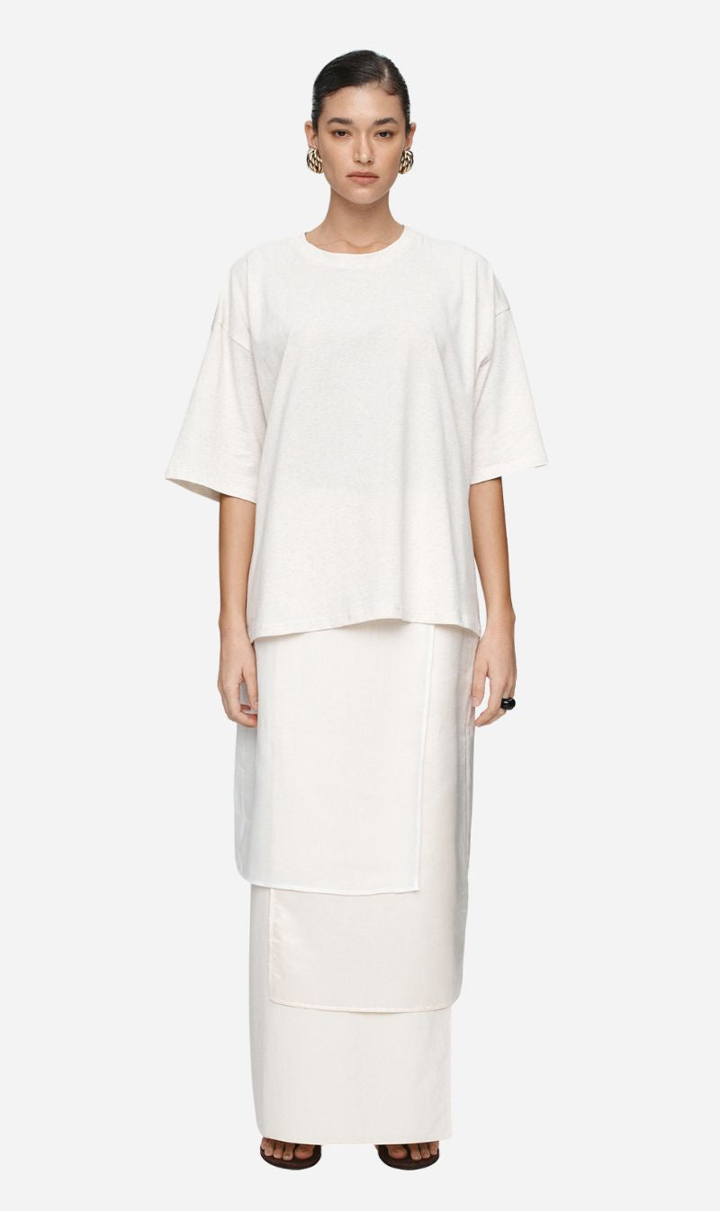 Marle | Austin Tee - Oat Marle