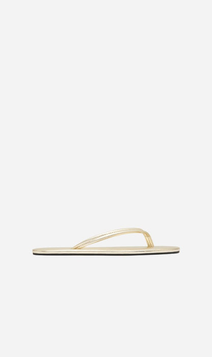 St Agni | Thong Detail Slide - Soft Gold
