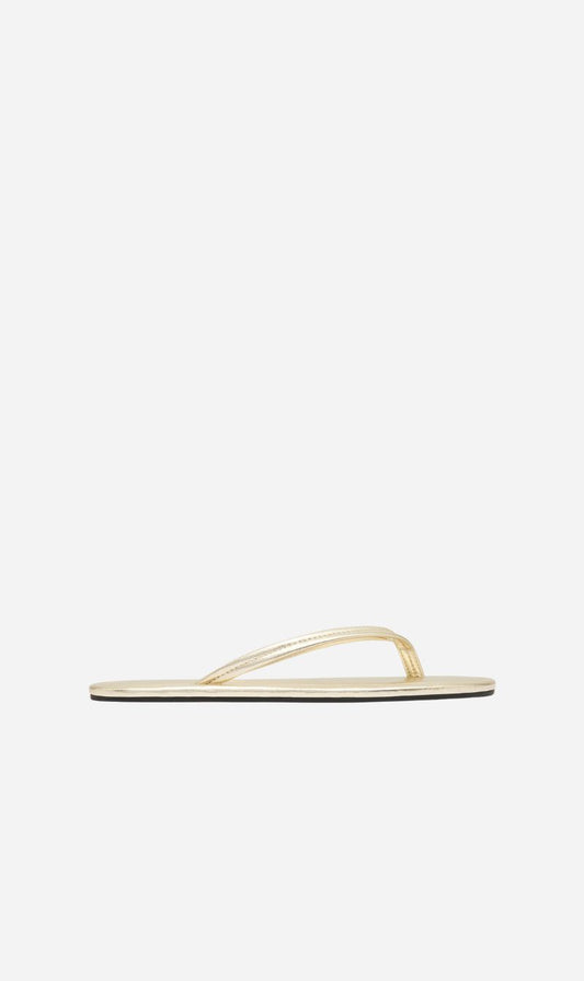St Agni | Thong Detail Slide - Soft Gold