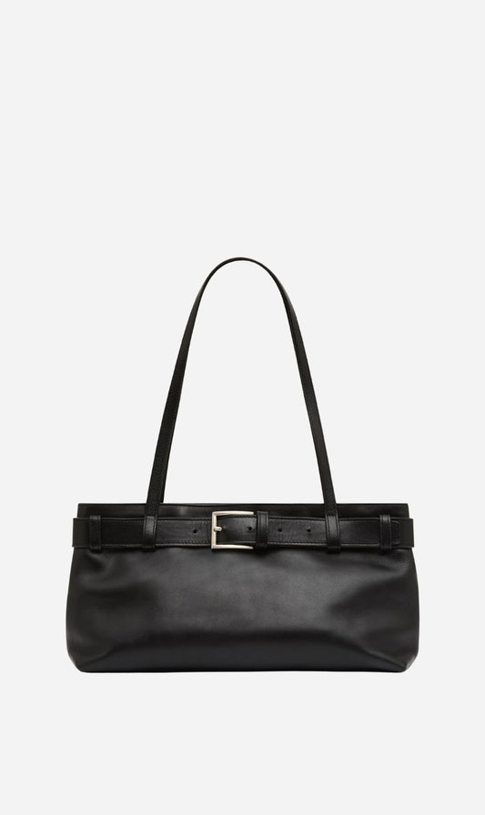 St Agni | Belt Detail Baguette - Black
