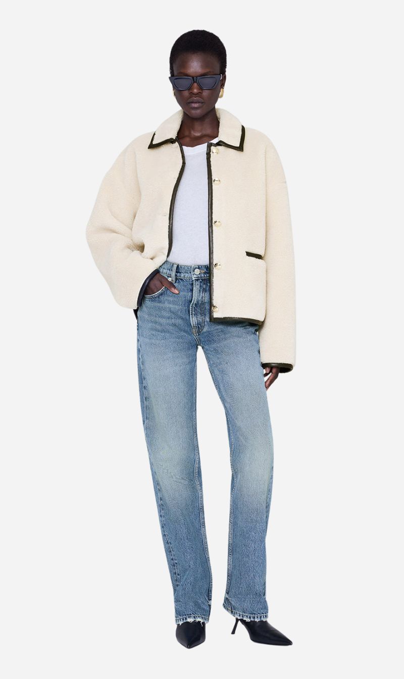 Anine Bing | Camden Jacket - Cream