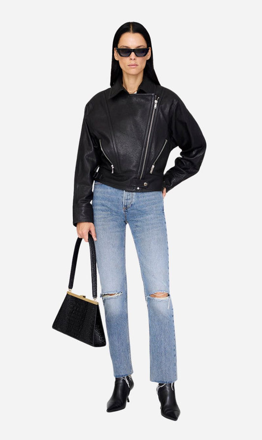 Anine Bing | Julie Jacket - Black Leather