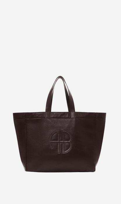 Anine Bing | Large Rio Tote - Dark Brown