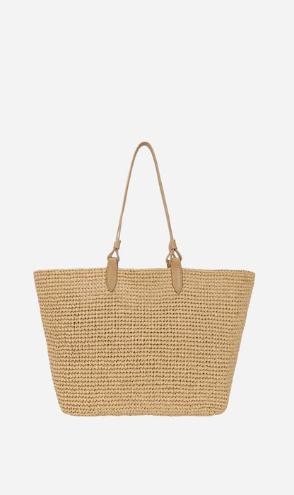 Deadly Ponies | Mr Bandit Tote - Natural Raffia