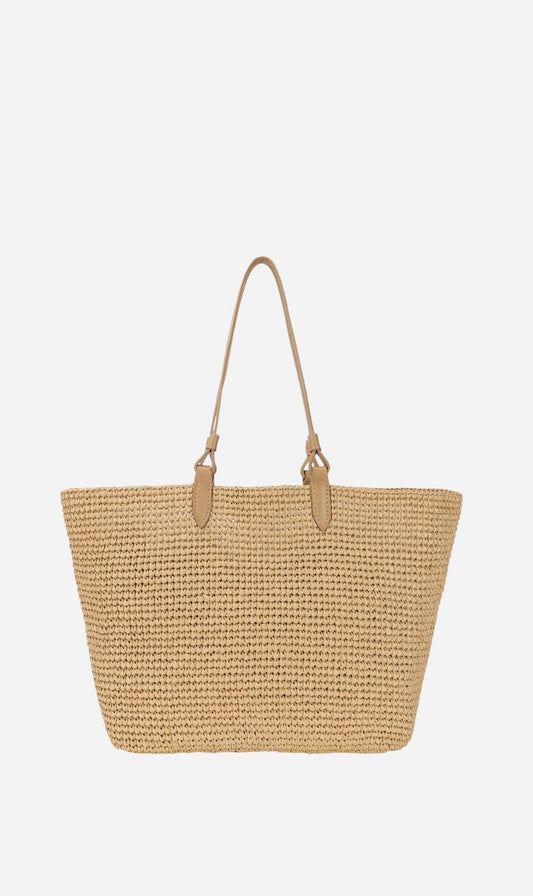 Deadly Ponies | Mr Bandit Tote - Natural Raffia