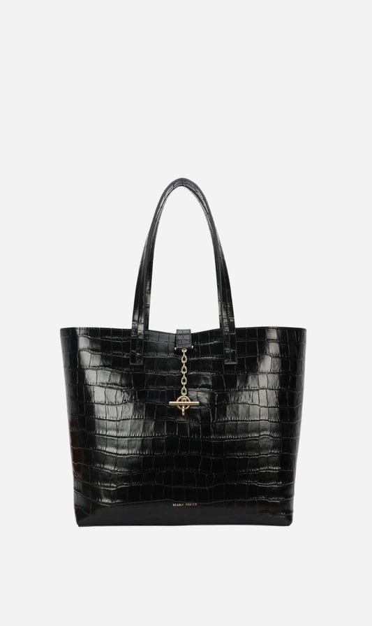 Deadly Ponies | Mr Porter Tote - Black Croc