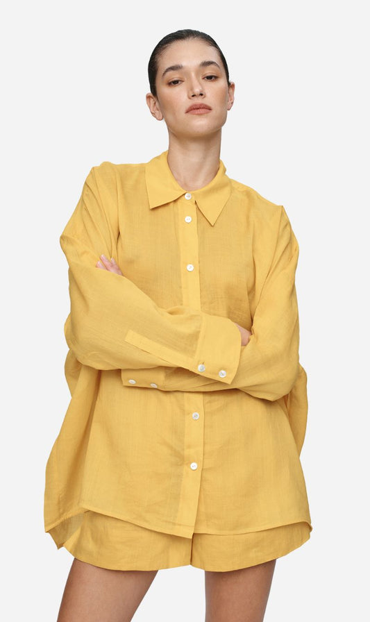 Marle | Edie Shirt - Marigold