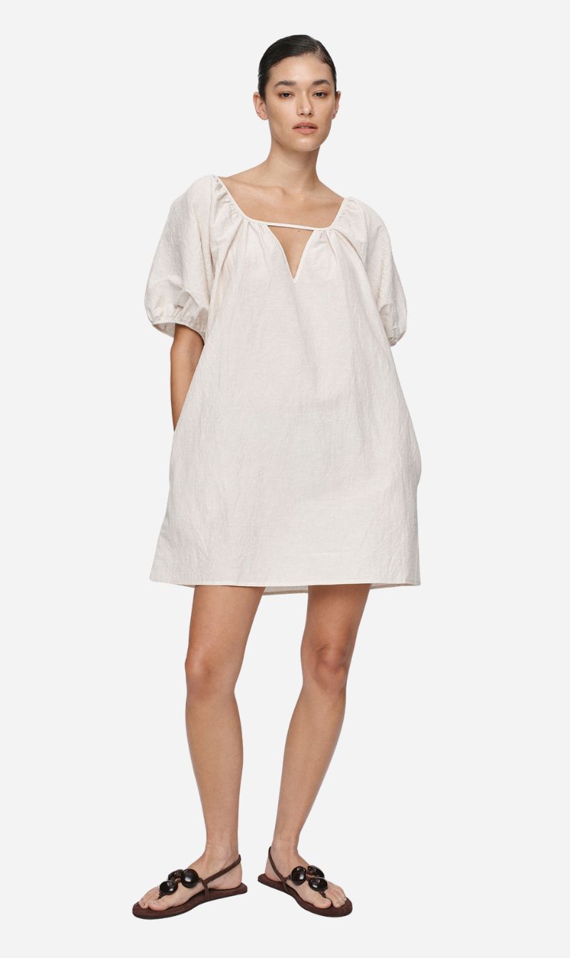 Marle | Kendra Mini Dress - Cashew