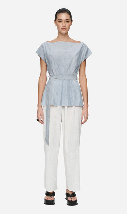 Marle | Jude Top - Bleu Stripe