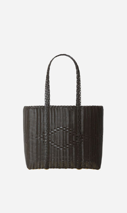 Palorosa | Medium Tote Basket - Midnight Brown