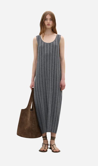 A.Emery | Enid Dress - Grey Melange