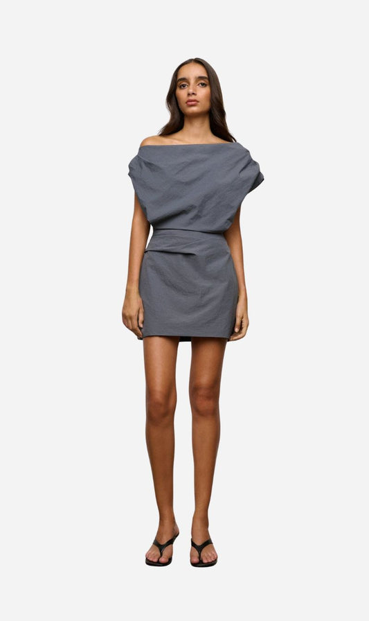 One Of Others | Pallas Mini Dress - Slate