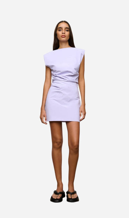One Of Others | Palvin Mini Dress - Soft Lilac