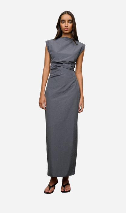 One Of Others | Palvin Dress - Slate