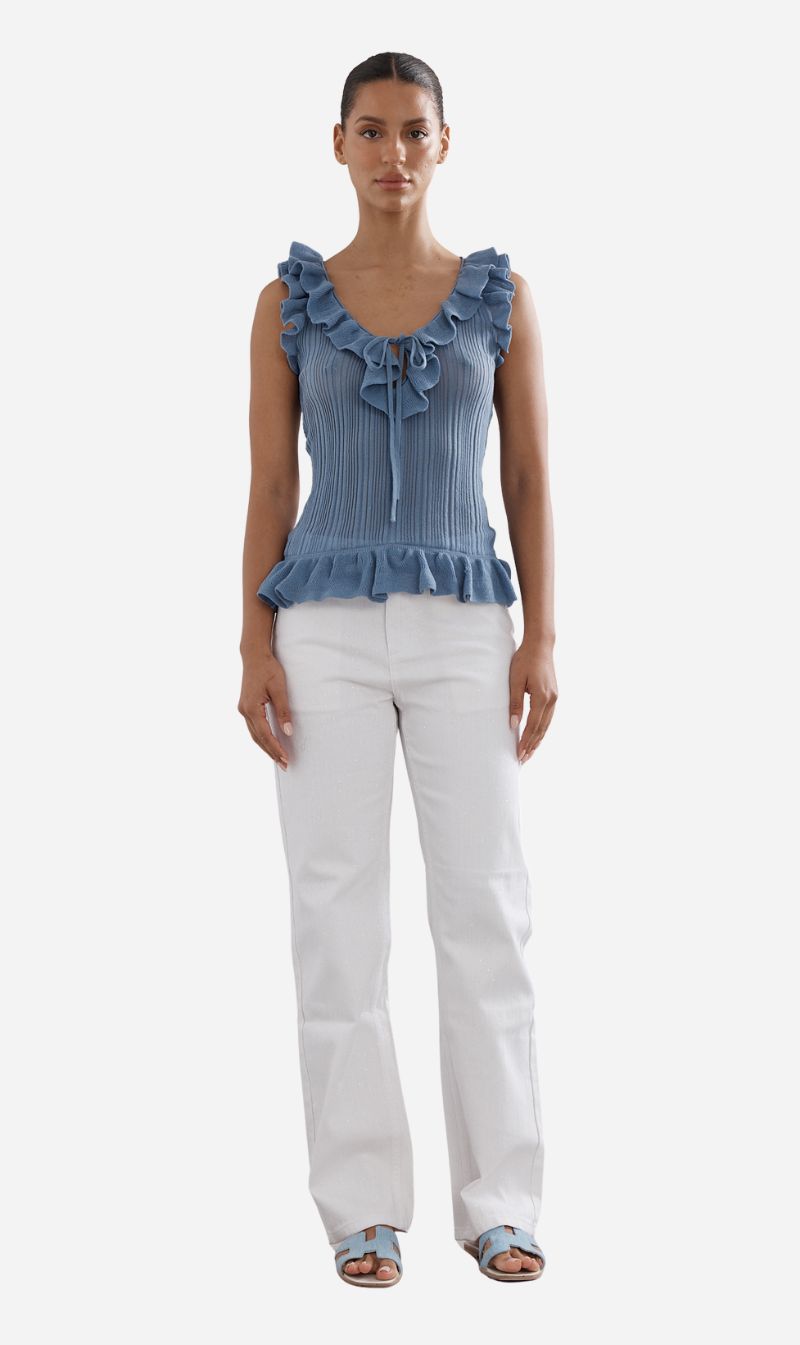 Caitlin Crisp | Darwin Tank - Blue