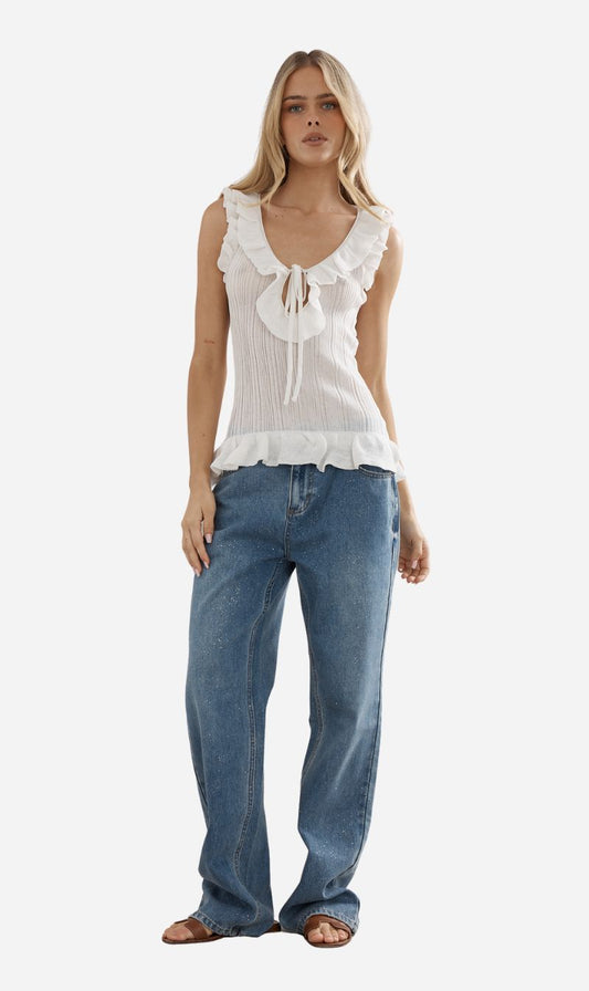 Caitlin Crisp | Darwin Tank - White