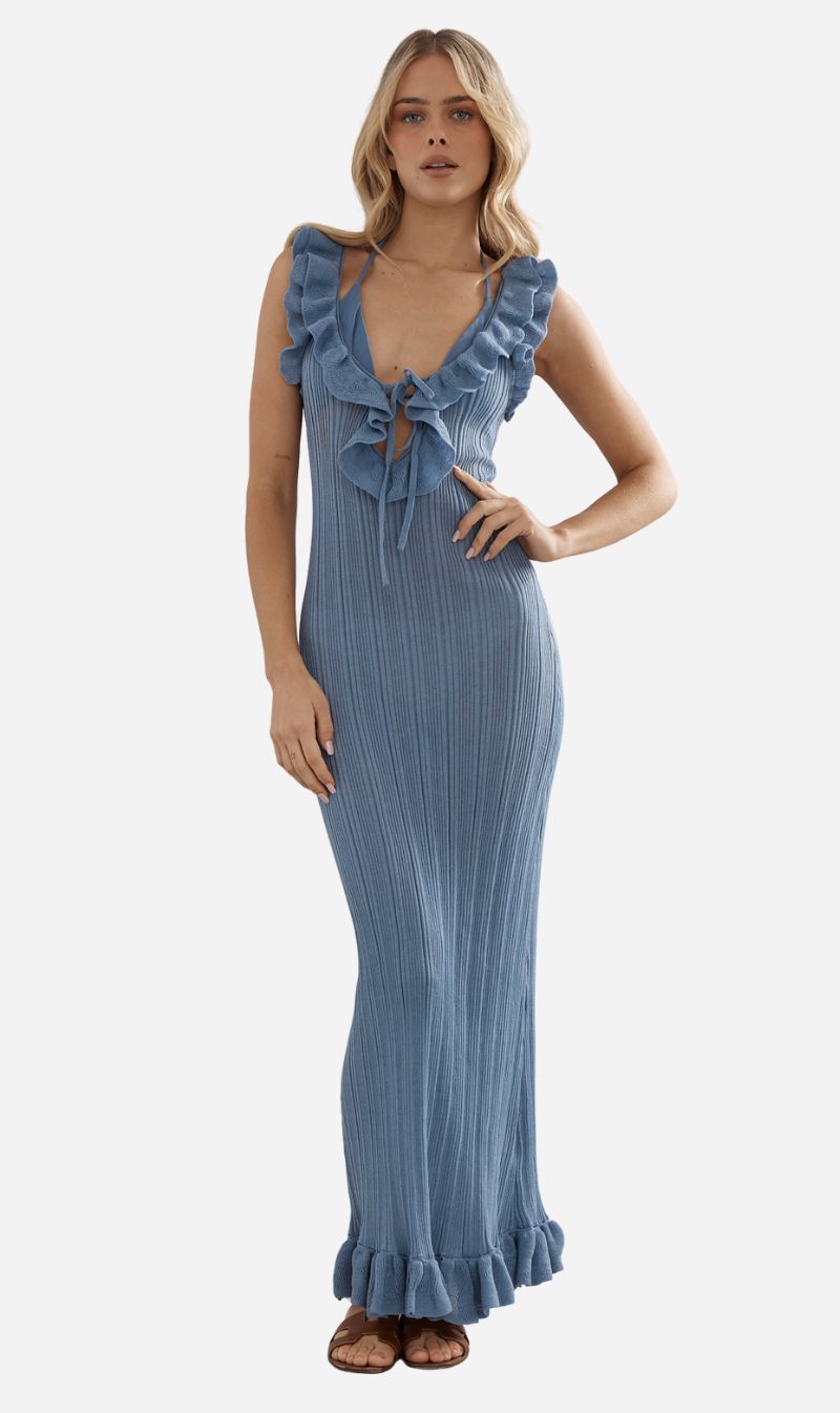 Caitlin Crisp | Angelica Dress - Blue