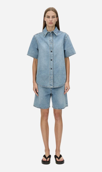 Camilla and Marc | Diego Denim Shirt - Light Vintage Blue