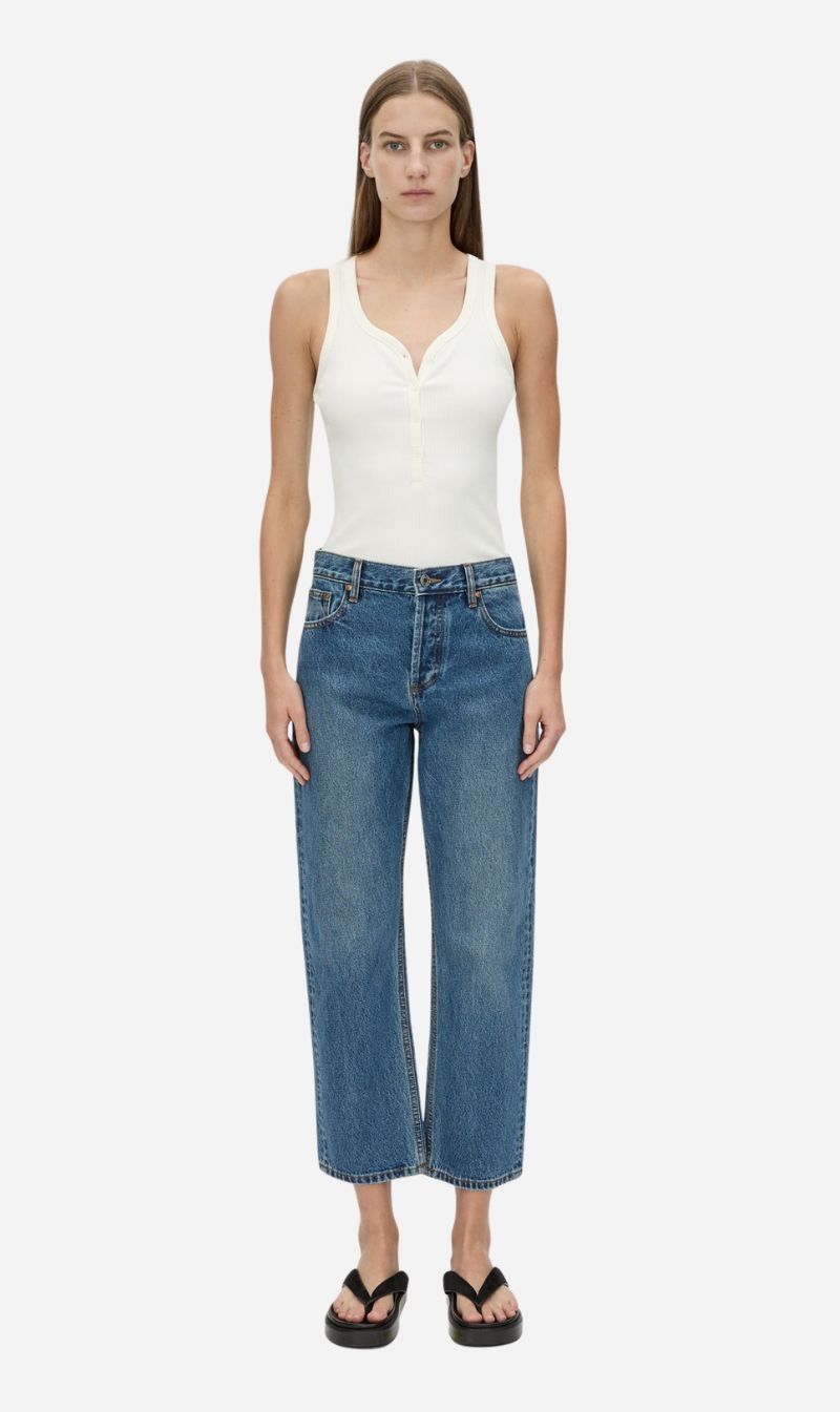 Camilla and Marc | Nora Button Down Tank - Soft White