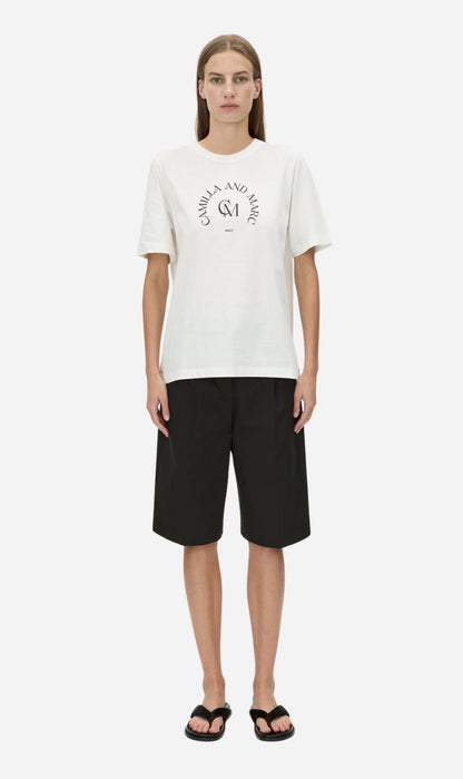 Camilla and Marc | Karine Graphic Tee - Soft White