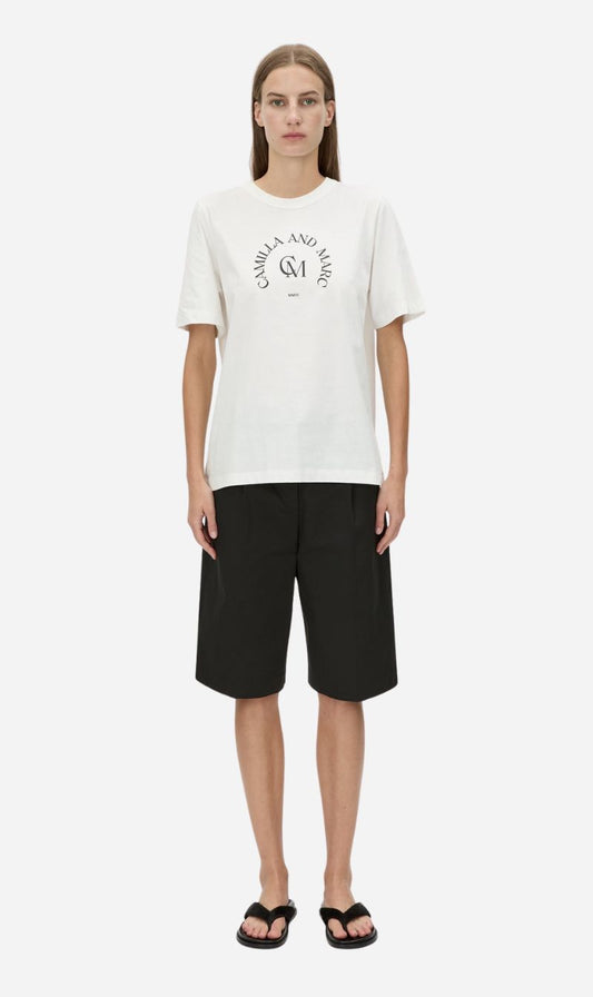 Camilla and Marc | Karine Graphic Tee - Soft White