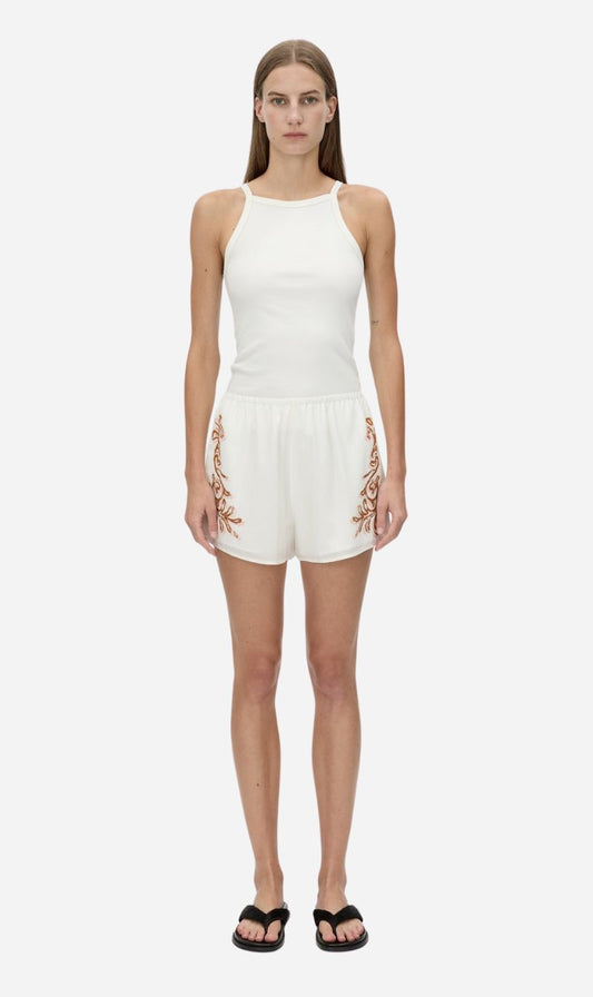 Camilla and Marc | Frida Short - Cream Print