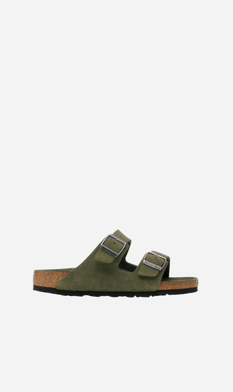 Birkenstock | Arizona Soft Foot Bed Suede Reg - Thyme